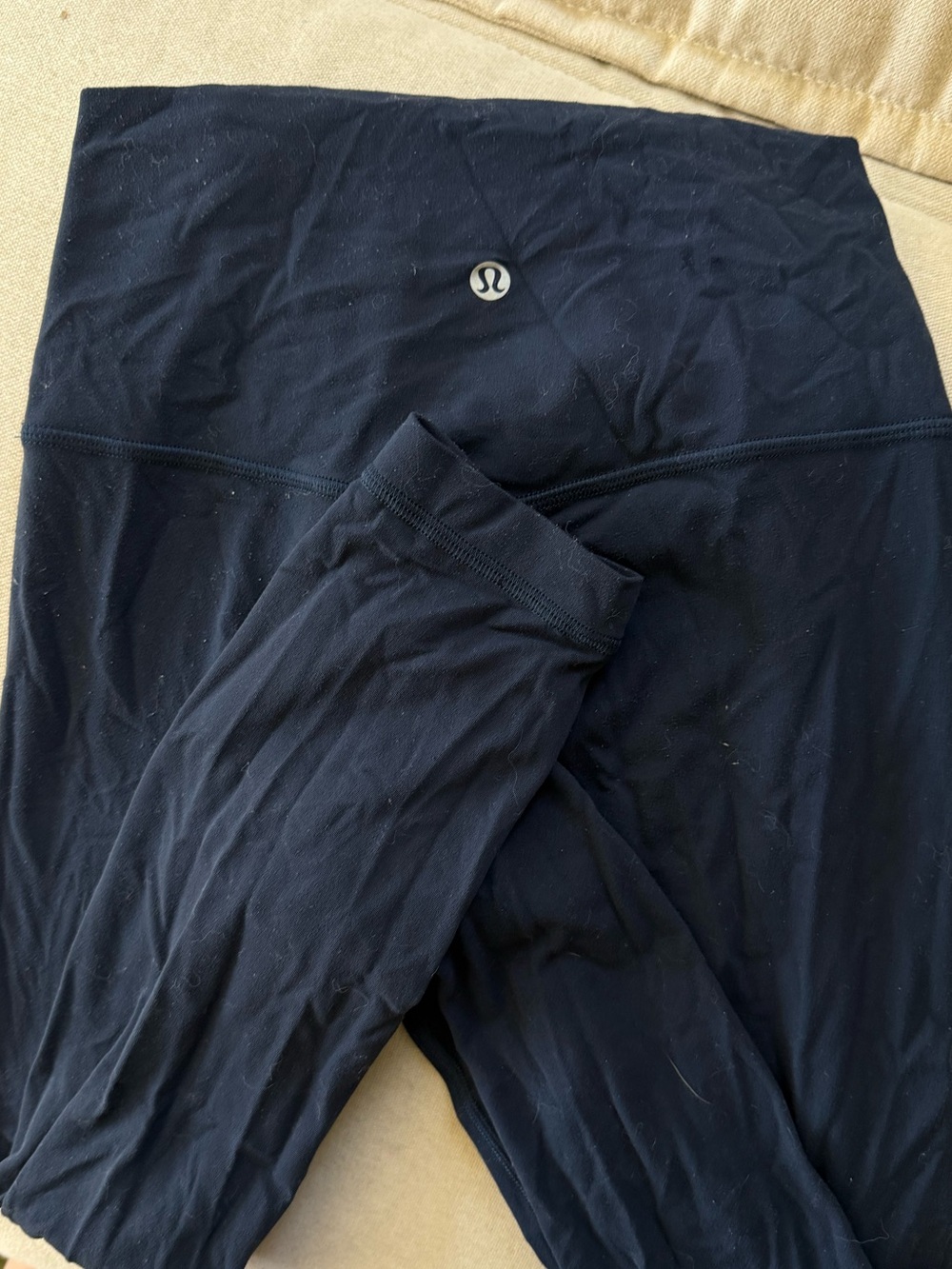 Lululemon High-Rise Navy Leggings